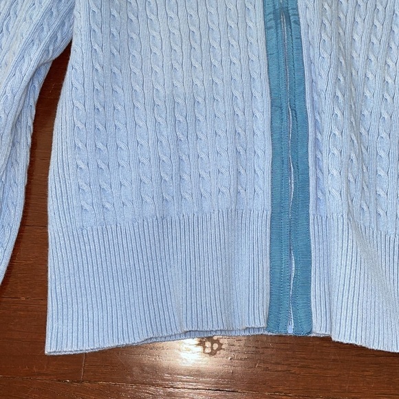 Women's Tommy Hilfiger Zipper Cardigan Long Sleeve Sweater XL - Picture 3 of 10